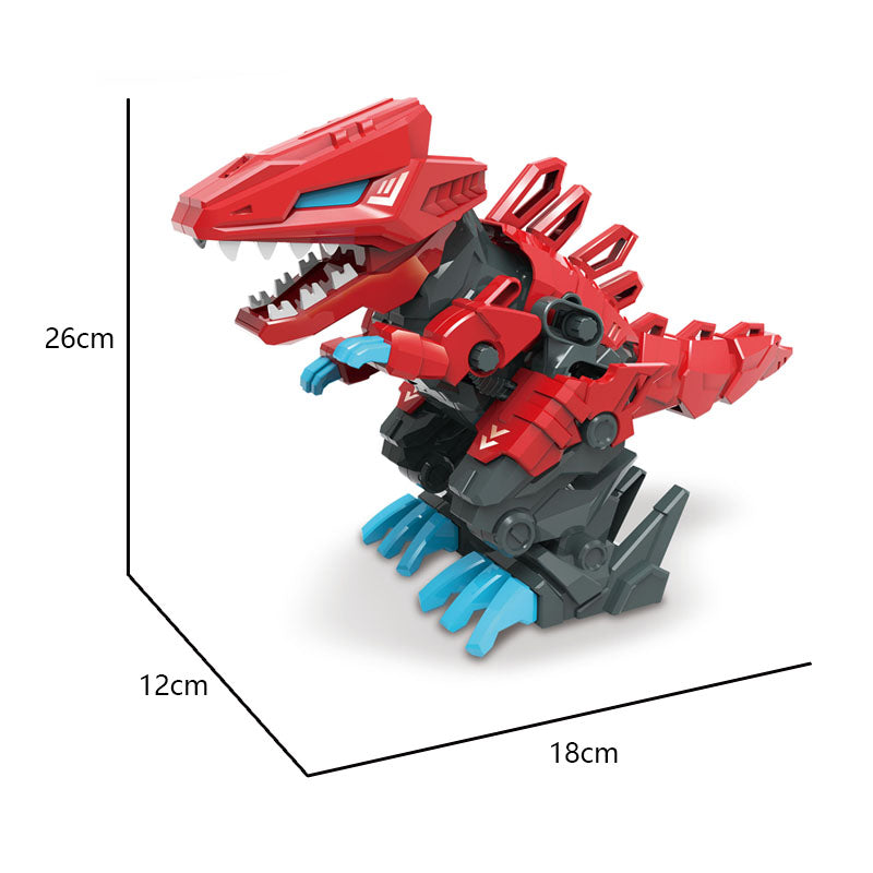 电动拼装霸王龙/红黄二色混装