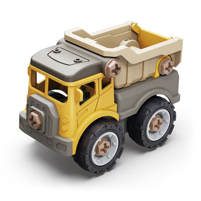 DIY拆装卡车/35pcs,黄色