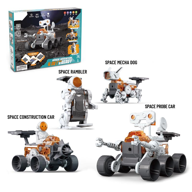 138Pcs New Energy Space Adventure