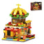 395PCS Happy Burger Shop Street Scene DIY Building Blocks
