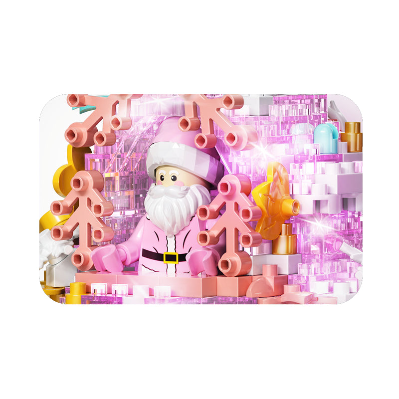 617Pcs DIY Blocks With Light