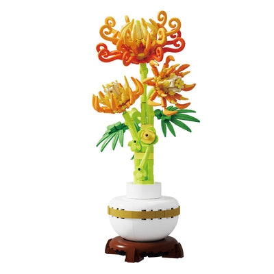 花朵积木