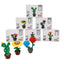 6 Types Plant DIY Micro Building Blocks