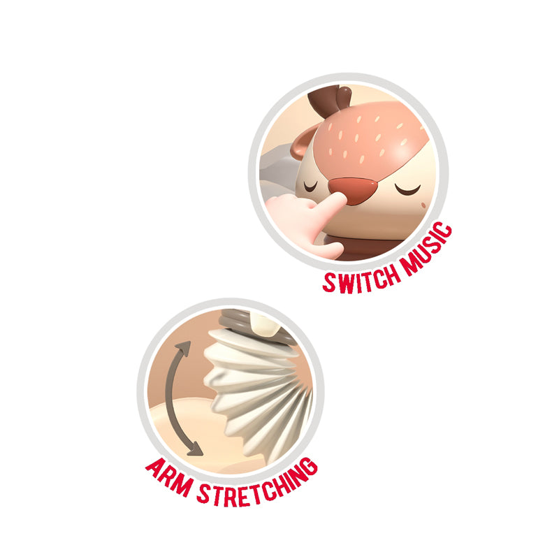 大象麋鹿音乐手风琴