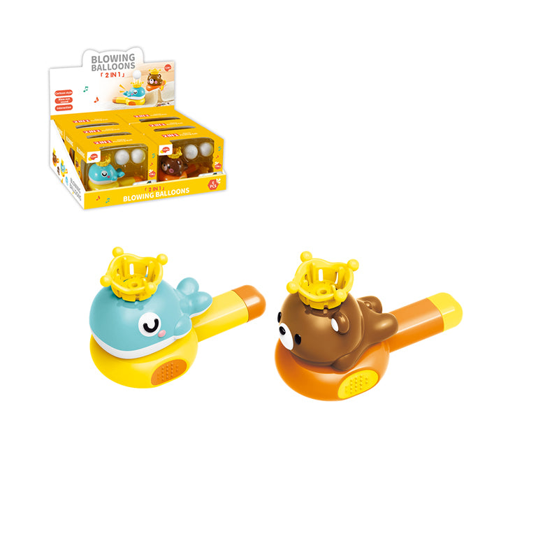 2 Asstd Blowing Balloons