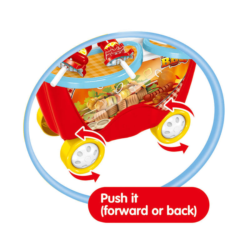 BBQ Cart Pretend Play Toys