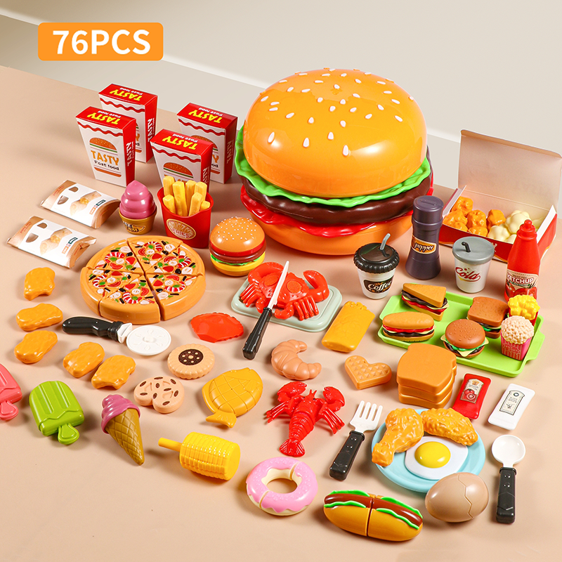 汉堡切切乐/76PCS