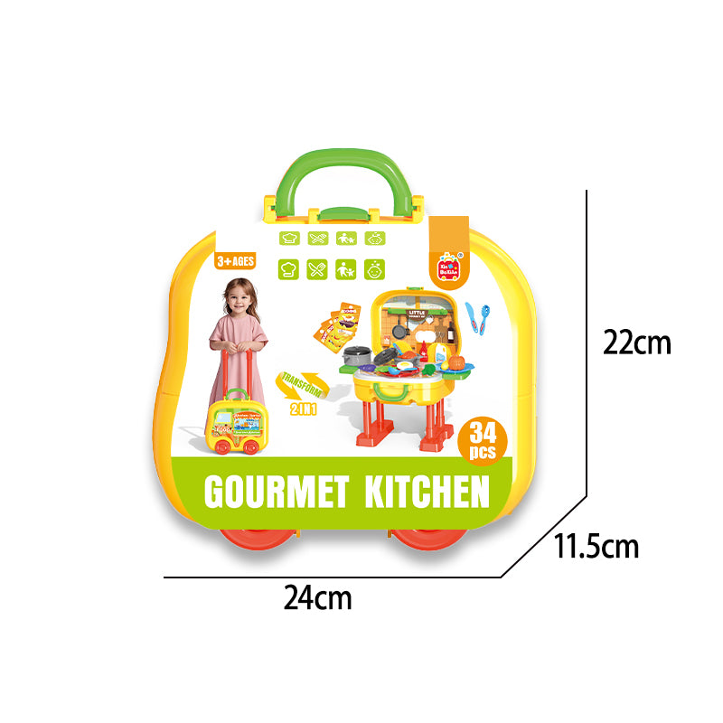 2 In 1 Gourmet Kitchen
