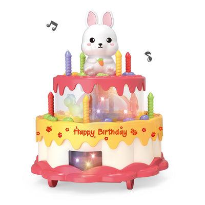B/O Bump And Go Cake With Light And Music 2-C Ass'D