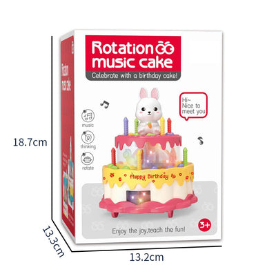 B/O Bump And Go Cake With Light And Music 2-C Ass'D