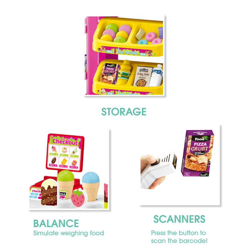 B/O Desserts Super Market With Light And Sound