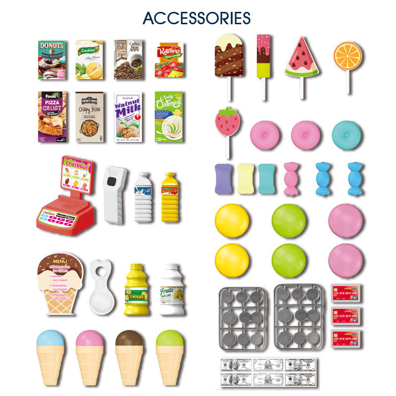 B/O Desserts Super Market With Light And Sound