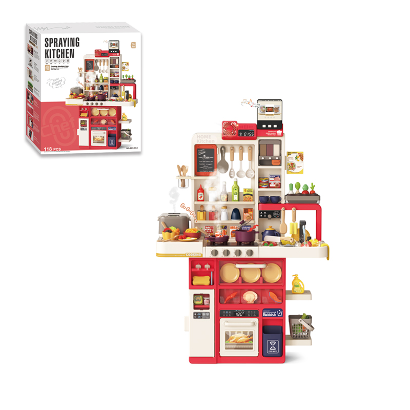 106Cm Kitchen Set With Light And Sound(118 Pieces)