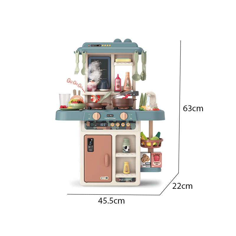 63Cm Kitchen Set With Light(55 Pieces)