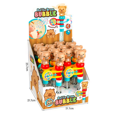 Rattle Drum & Bubble Stick