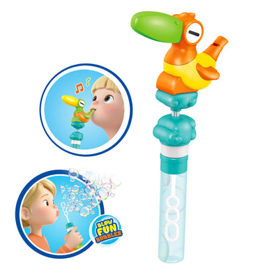 Rattle Bell & Bubble Stick