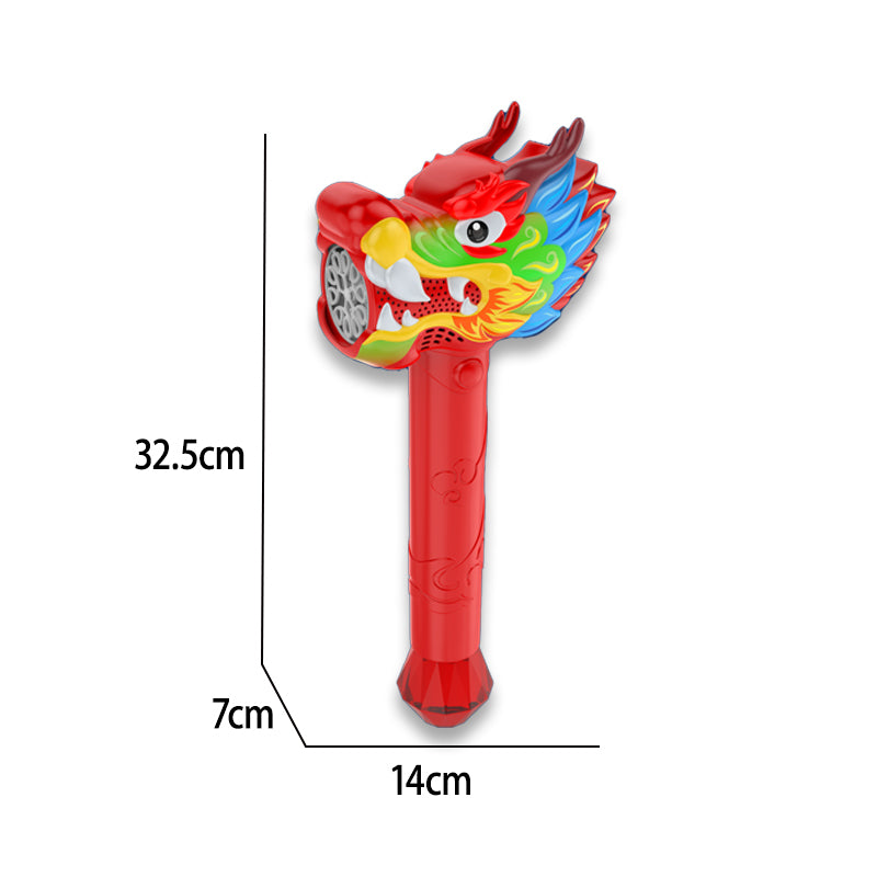 电动十孔舞龙泡泡棒/包3.7V锂电池