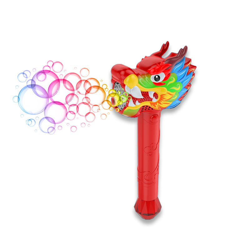 电动十孔舞龙泡泡棒/包3.7V锂电池