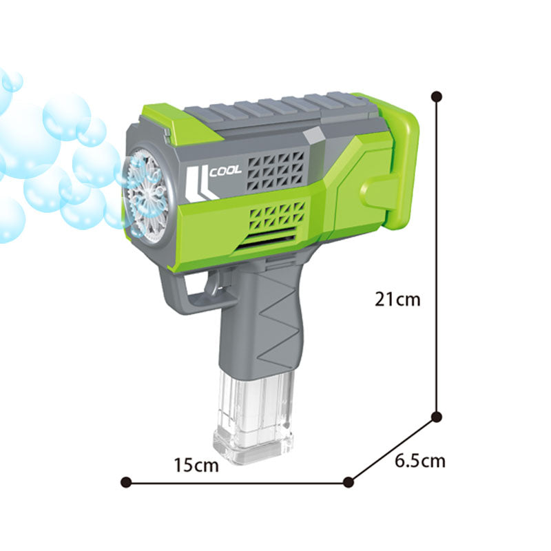 电动太空泡泡枪/带灯光,4*AA无包电