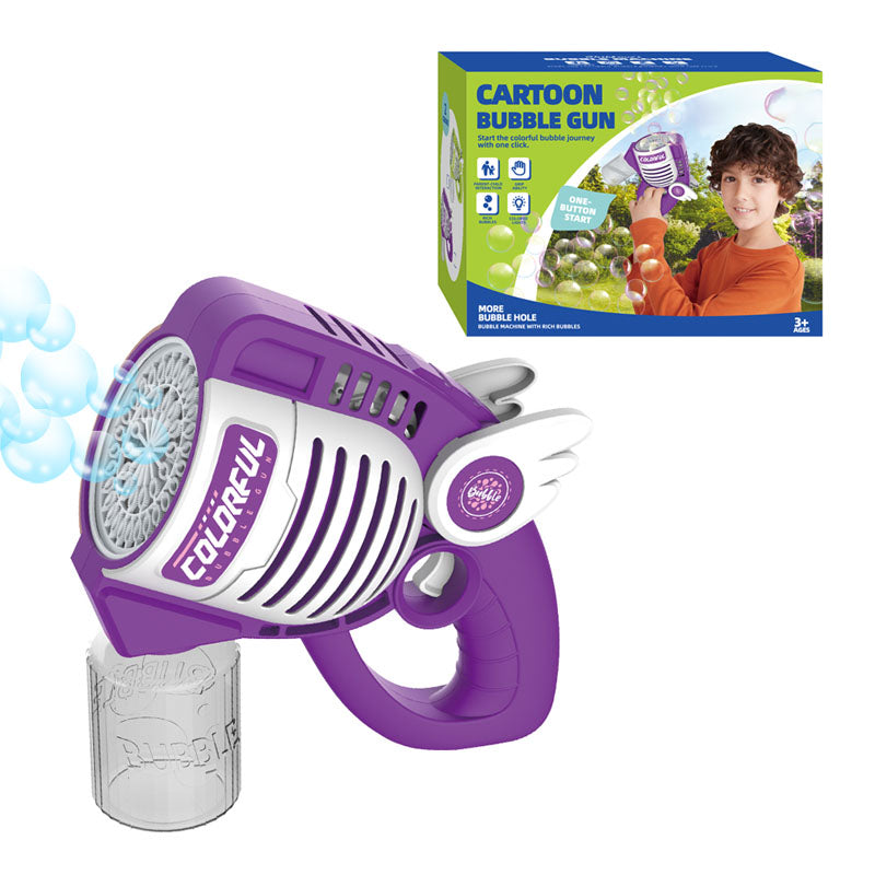 B/O Bubble Gun With Light