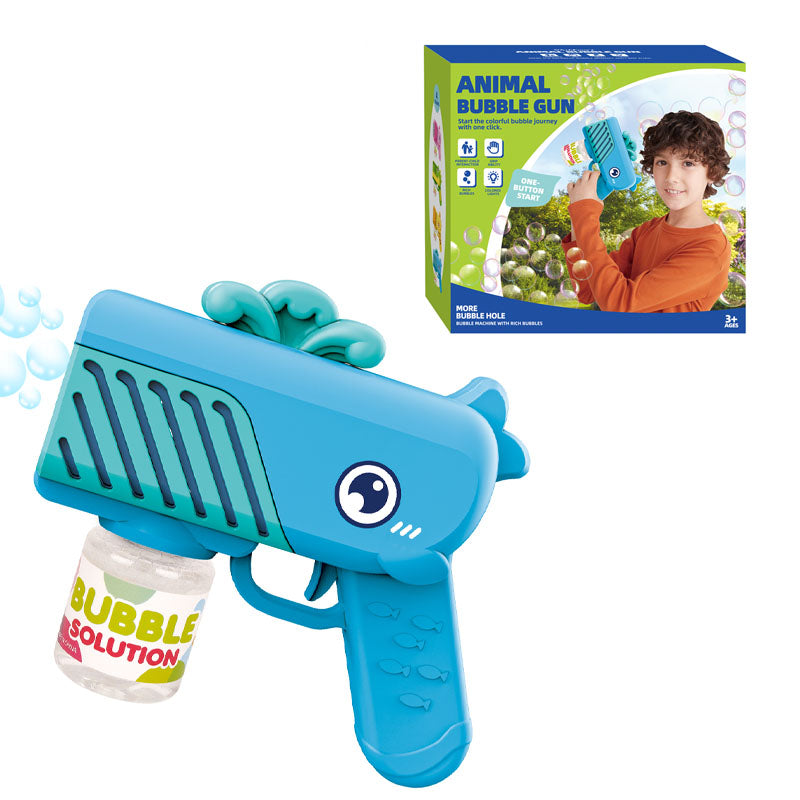 B/O Bubble Gun With Light