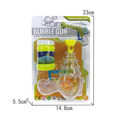 B/O Bubble Gun With Light