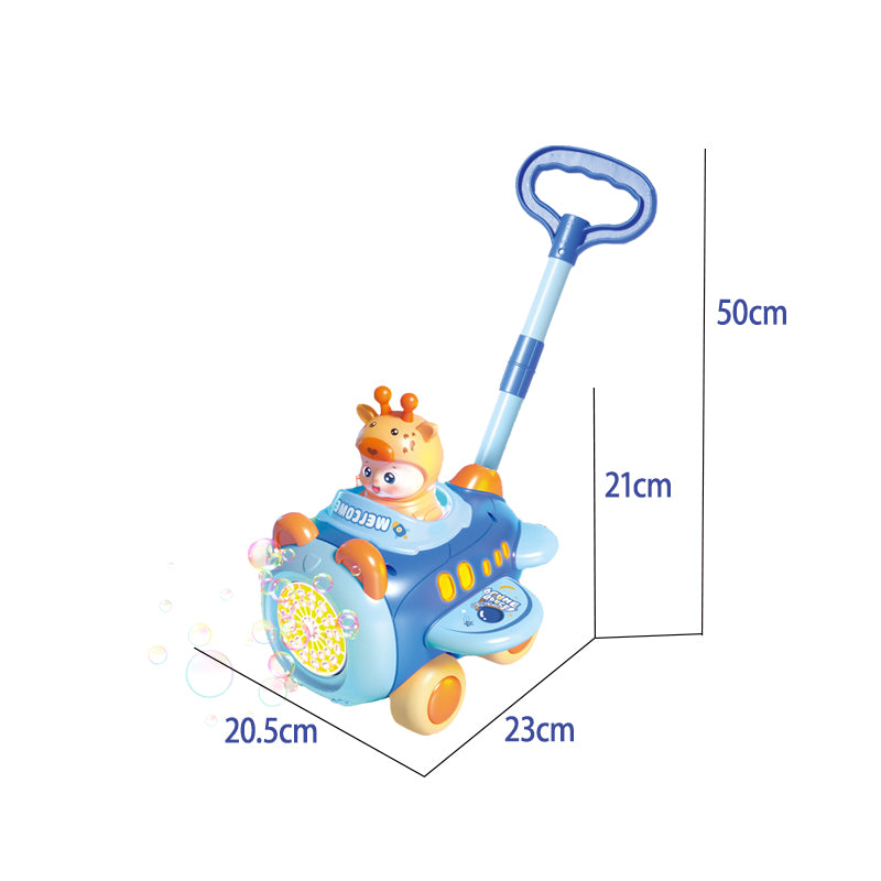 B/O Bubble Machine With Light And Music 2-C Ass'D