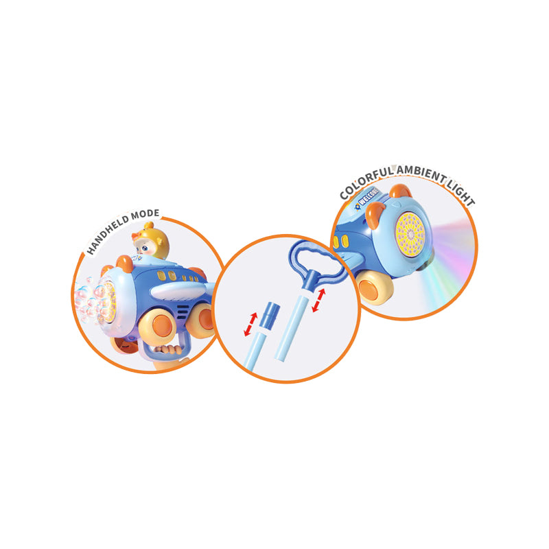 B/O Bubble Machine With Light And Music 2-C Ass'D