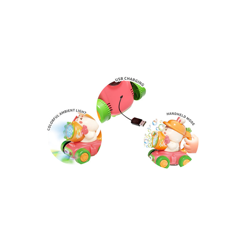 B/O Bubble Machine With Light