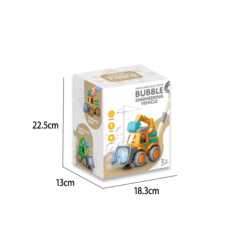 B/O Bubble Machine With Light 2-C Ass'D