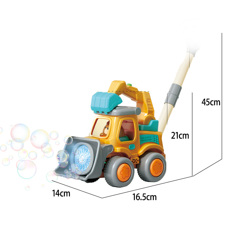 B/O Bubble Machine With Light 2-C Ass'D