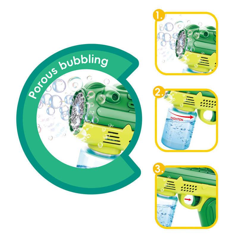 B/O Bubble Gun 2-C Ass'D