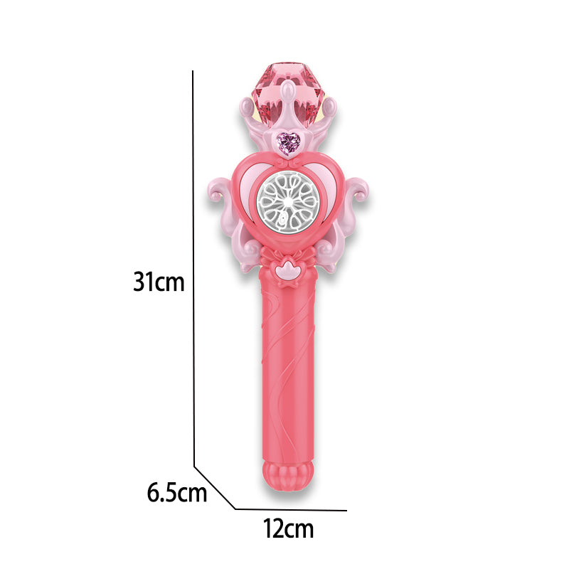 电动全自动10孔出泡魔法棒/带灯光,4*AA无包电