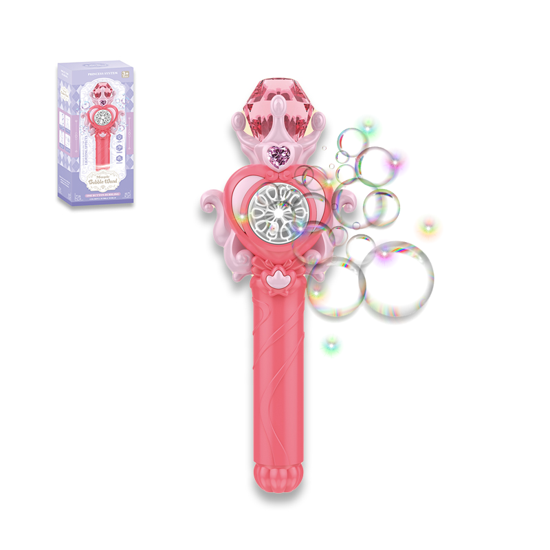 电动全自动10孔出泡魔法棒/带灯光,4*AA无包电