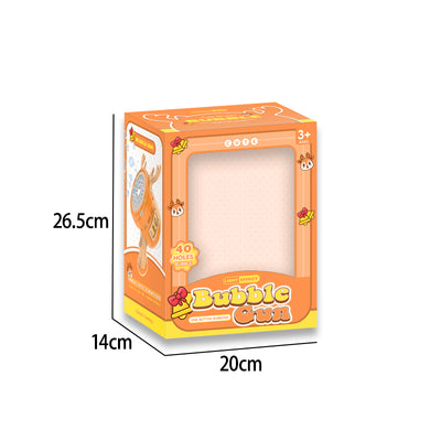 电动40孔小鹿泡泡枪/带灯光,包3.7V锂电池