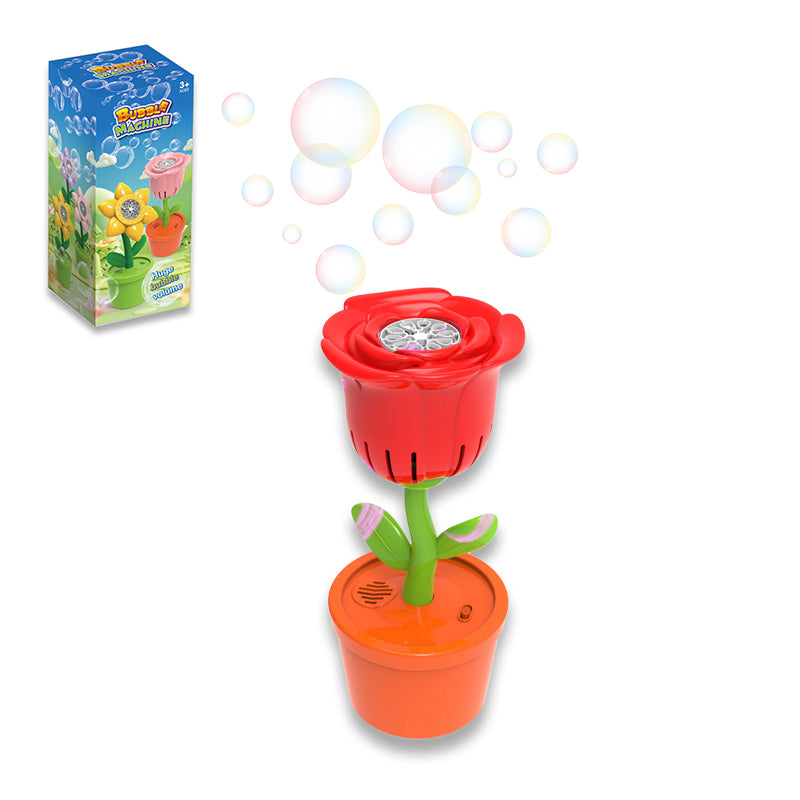 B/O Bubble Flower With Light And Music