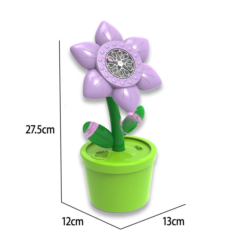 B/O Bubble Flower With Light And Music