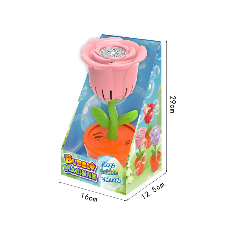 B/O Bubble Flower With Light And Music