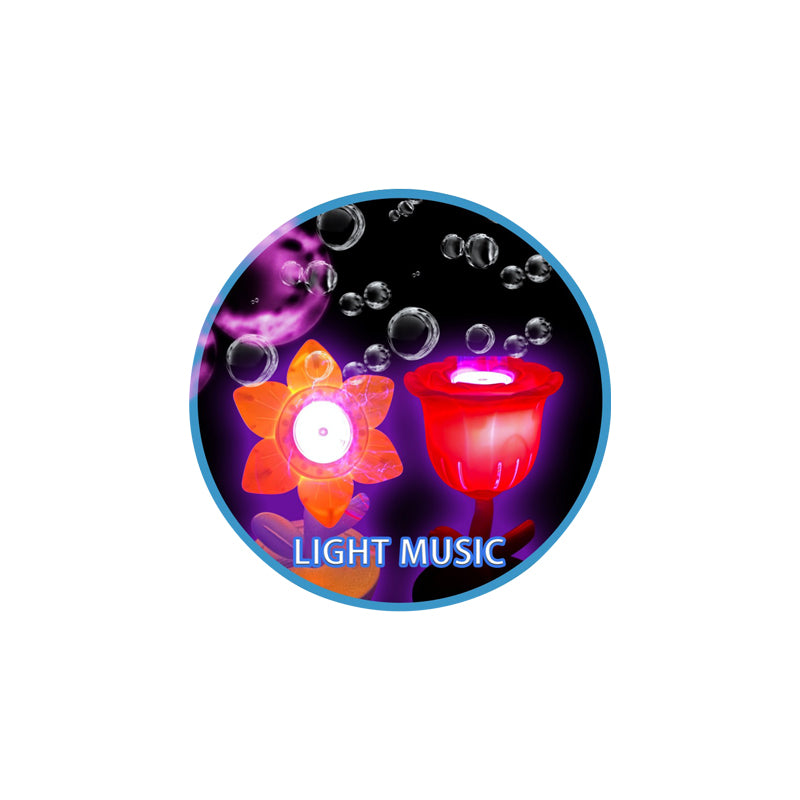 B/O Bubble Flower With Light And Music