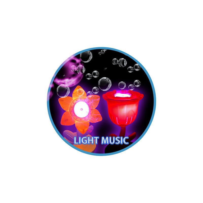 B/O Bubble Flower With Light And Music