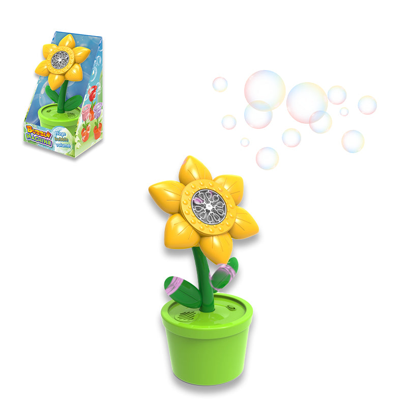 B/O Bubble Flower With Light And Music