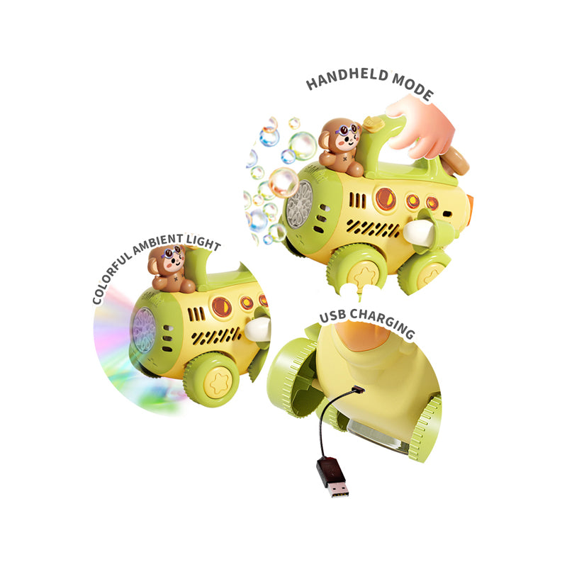 B/O Bubble Machine With Light