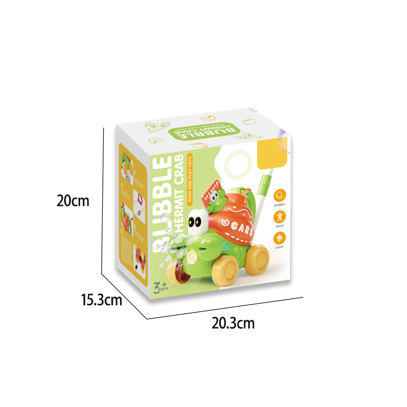 B/O Bubble Machine With Light 2-C Ass'D