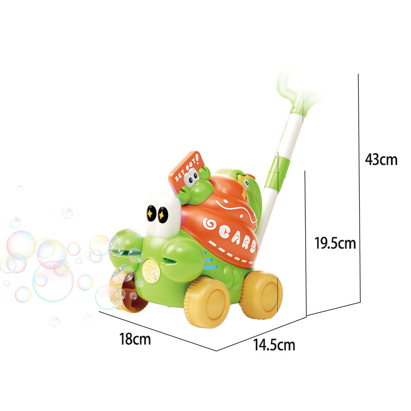 B/O Bubble Machine With Light 2-C Ass'D