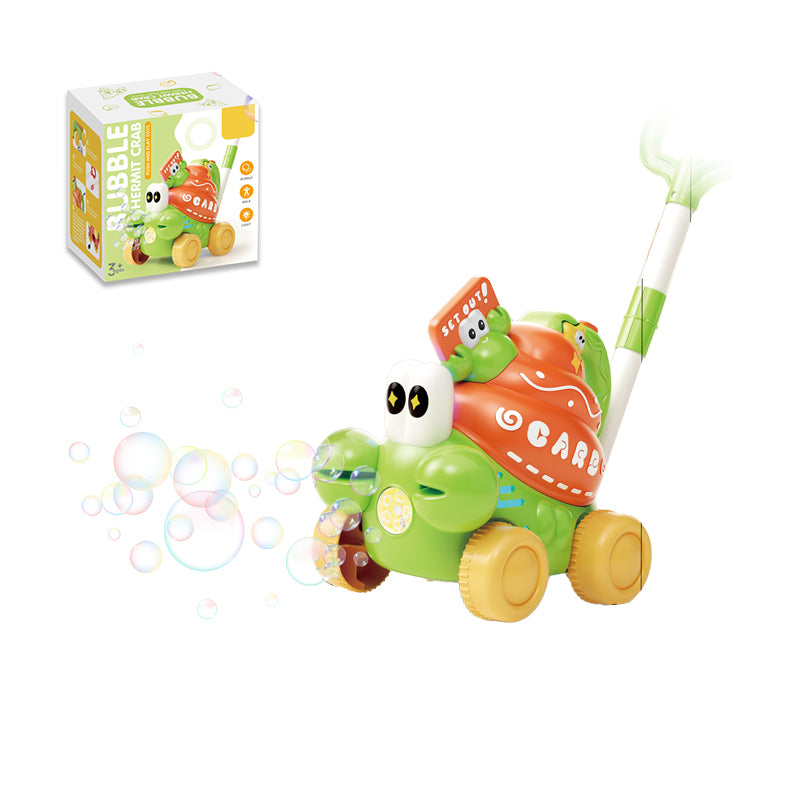 B/O Bubble Machine With Light 2-C Ass'D