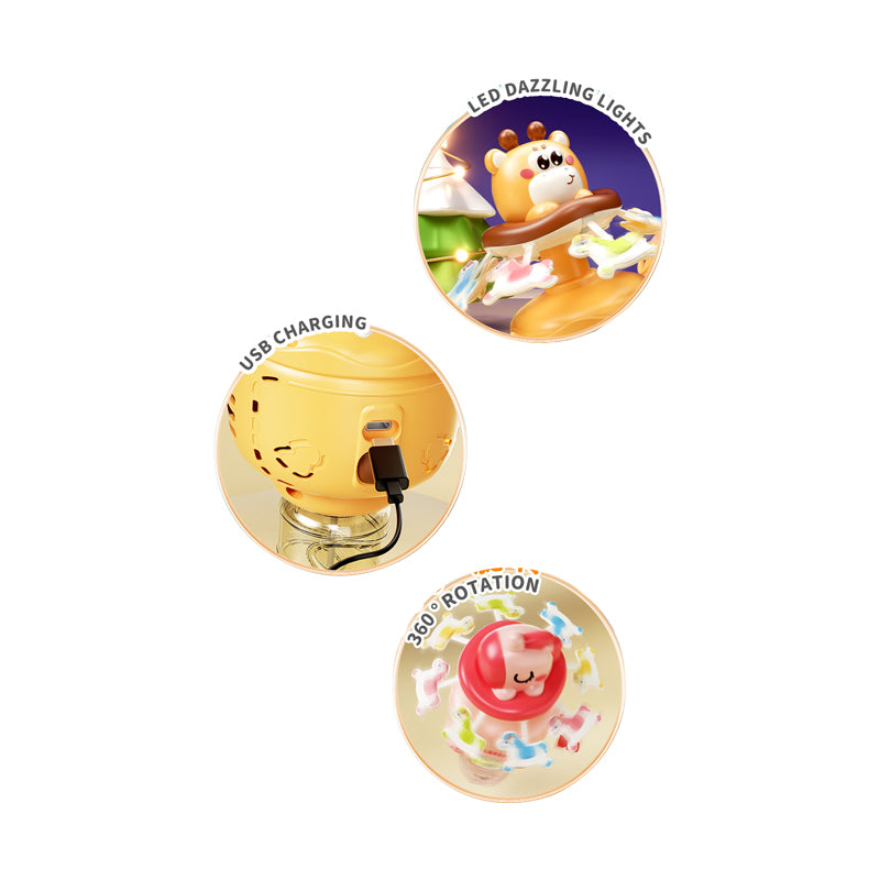 B/O Bubble Stick With Light