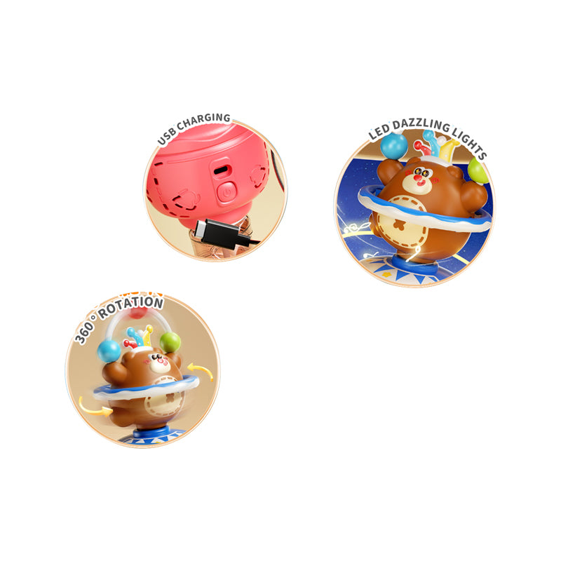 B/O Bubble Stick With Light 2-C Ass'D