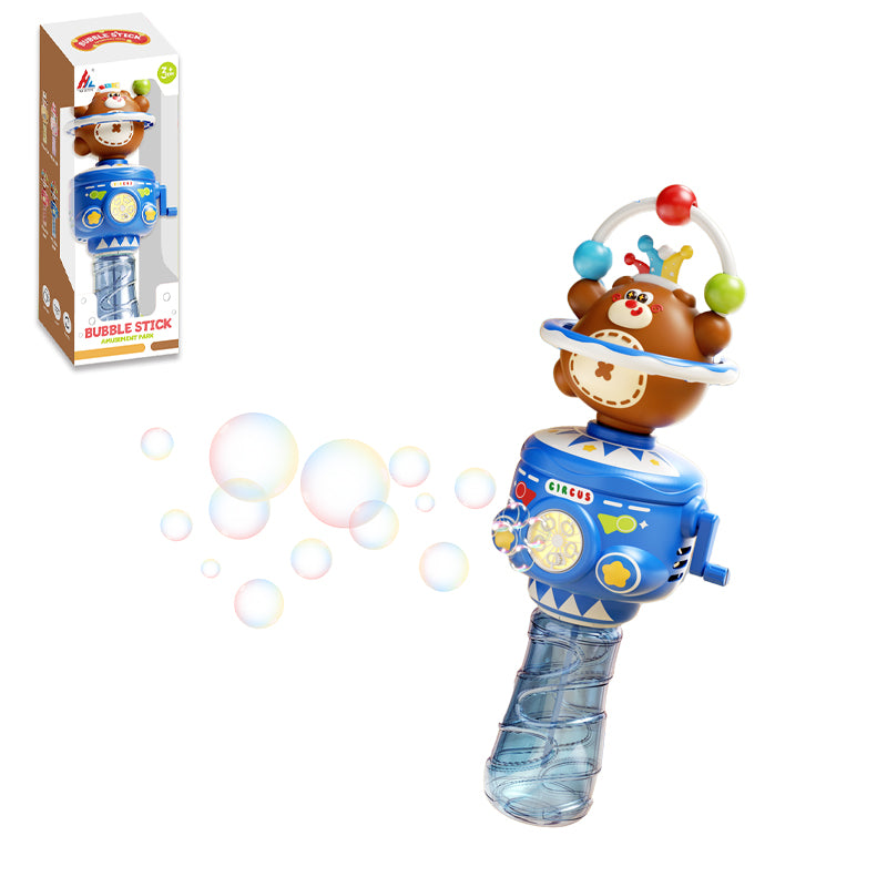 B/O Bubble Stick With Light 2-C Ass'D