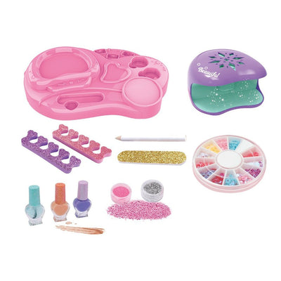 B/O Nail Art Set With Light