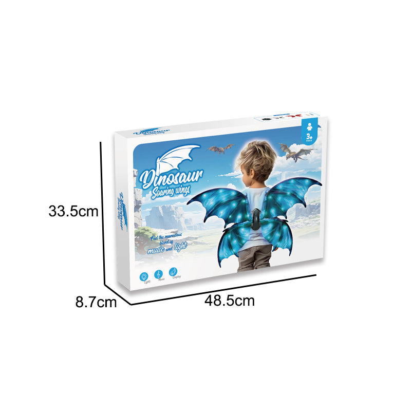 B/O Dinosaur Wings With Light